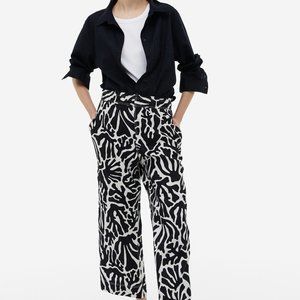 Ankle-length Linen Pants